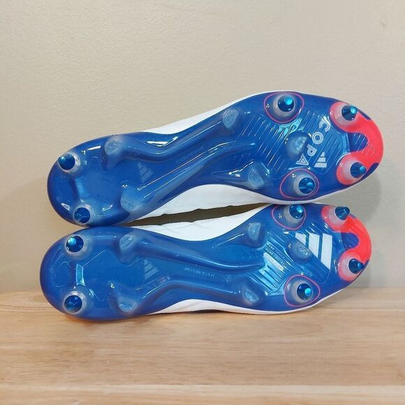 Adidas Copa Pure 2 Elite SG Soccer Cleats White Blue Red IG8694 Men's Size 11.5 - Picture 6 of 7